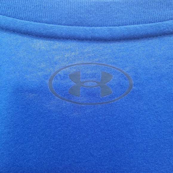 NWT Under Armour HOVR T-shirt Men's XXL Blue Formula 1 Racing Hoops Finish Line - Picture 6 of 11